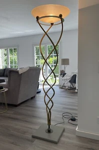 terzani Lampe Stehlampe Designer Lampe XL Gold - Bild 1 von 16