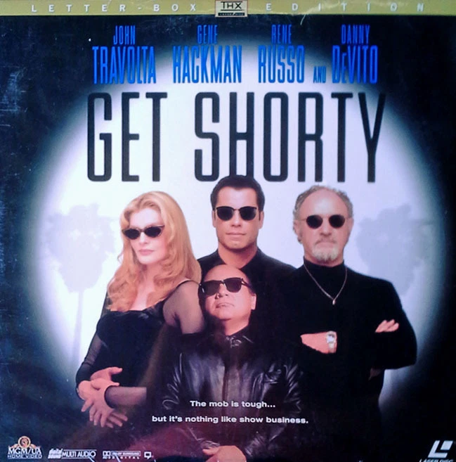 GET SHORTY - JOHN TRAVOLTA, GENE HACKMAN - LASER DISC - STILL SEALED - Image 1 of 1