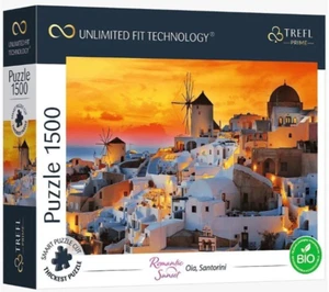 Trefl Jigsaw Puzzle 1500 Pieces Oia, Santorini UFT - Picture 1 of 2