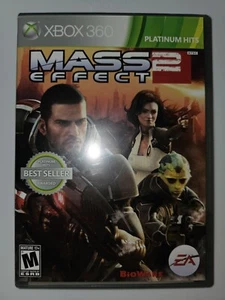 Xbox 360 Xbox Live Mass Effect 2 Video Game Disk 1 With Case - Picture 1 of 4