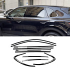 For Porsche Cayenne 2019-2024 Black Titanium Car Window frame Strip Cover Trim