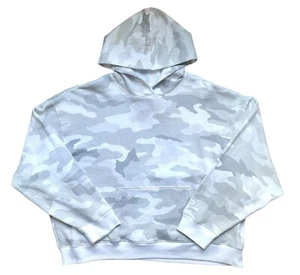 NWT Victoria’s Secret White Camo Hoodie Size XL Casual Trendy - Picture 1 of 4