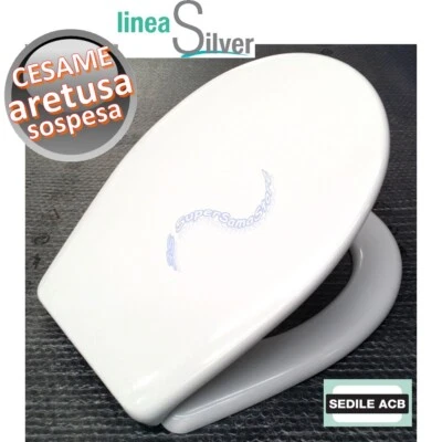 Sedile per wc ARETUSA sospeso CESAME in termoindurente - ACB Ercos - Immagine 1 di 4