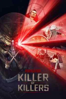 PREDATOR KILLER OF KILLERS 2025 MOVIE POSTER PREMIUM WALL ART PRINT SIZE A5-A1 - Image 1 of 4