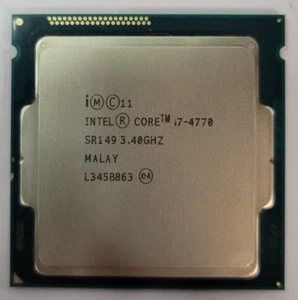 Intel Core i7-4770 3,4GHz 4-Core Desktop CPU LGA1150 SR149 - Bild 1 von 2