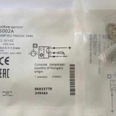 Bcs M08t4e2-Psm15c-S49G For Balluff Proximity Switch Sensor - Image 1 of 4