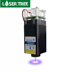 LASER TREE 4W 450nm Laser Engraving DIY Cutting Module Adjustable Focal - Picture 1 of 9