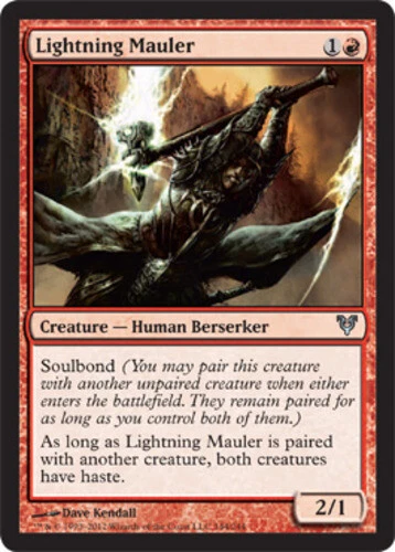 Lightning Mauler ~ Near Mint Avacyn Restored MTG Magic UltimateMTG Red Card - Image 1 of 1