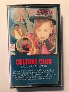 Culture Club *Colour By Numbers *cassette tape *Virgin *1983 *QET 39107 POP ROCK - Picture 1 of 7