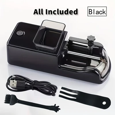 Electric Cones Rolling Machine Automatic Cone Loader Portable Filling Maker US - Image 1 of 4