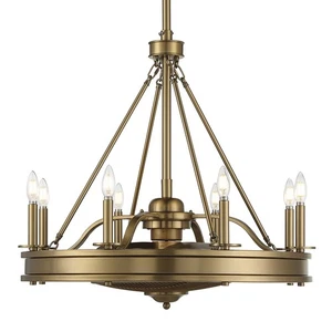 Savoy House 39-FD-124 Lyon 14" LED Indoor Ceiling Fan - Brass - Picture 1 of 12