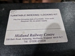 O Gauge 7mm Turntable Indexing Locking Kit Unused Boxed - Picture 1 of 8