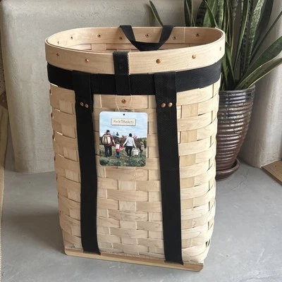 Mochila para recoger setas cesta grande de mimbre para forrajeo, mochilas de caza Foto 1 de 4