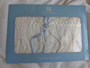Vintage Past Times Bridal " Edwardian"Garter - Picture 1 of 5