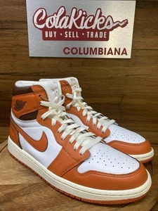 Size 10M/11.5W - Jordan 1 Retro High OG Starfish (Women's) DO9369-101 Pre-Owned - Picture 1 of 5