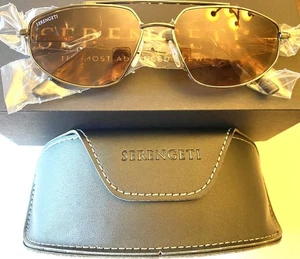 Gafas de sol Serengeti Marlon SS539004 para hombre Gunmetal/Polarizadas 57-15-145 - Imagen 1 de 2