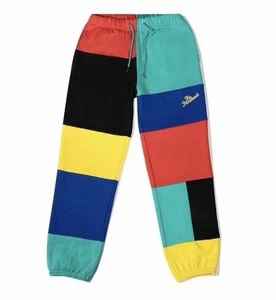 The Hundreds Patchwork Gower Jogginghose Herren Large türkis neu mit Etikett neu AUSVERKAUFT - Bild 1 von 11