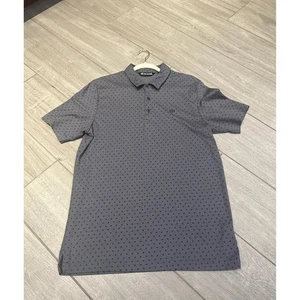 Travis Mathew Polo Herren Large Strand schwarz sportliche Passform feuchtigkeitsableitend - Bild 1 von 6