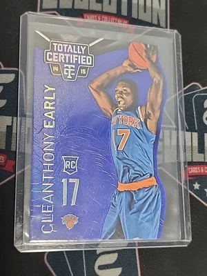 Cleanthony Early 2014-15 Totally Certified Platinum Mirror Blue Rookie Card /74 - Image 1 of 2
