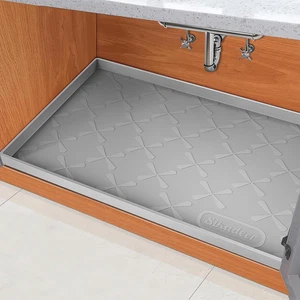 34" x 22" Unter Spüle Matte Wasserdicht, Silikonmatte Küche Schublade Regal und Kabine - Bild 1 von 11