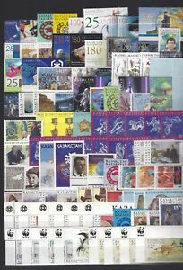 Kasachstan 100 verschiedene postfrische Marken aus 1999-2009
