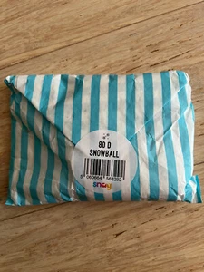 80D Snowball White Snag Tights Hosiery Stockings - Size D - Brand new - Picture 1 of 2