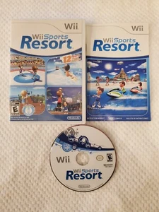 Wii Sports Resort (Nintendo Wii, 2009) COMPLETO disco/custodia/manuale - Foto 1 di 1
