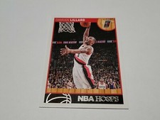 DAMIAN LILLARD 2013-14 Panini Hoops #106 RED BACK Parallel 2nd Year