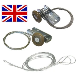 HORMANN Garador Spindle Roller Cable Bracket Assembly Lift Wires Garage Door - Picture 1 of 5
