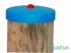 Pfostenkappe Ø 80 mm Pfostenabdeckung Abdeckkappe Zaun Spielturm Rundholz - Bild 1 von 9