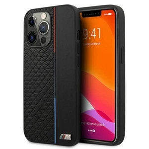 Etui na telefon iPhone 13 Pro Max BMW Hardcase Cover Tworzywo sztuczne TPU czarne - Zdjęcie 1 z 8