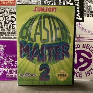 Blaster Master 2 (Sega Genesis, 1992) + manuale e testato - Foto 1 di 11