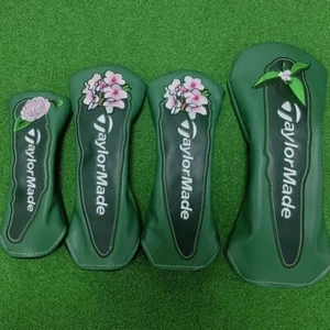 TLM Flower Golf Club Cover Driver Fairway Wood Cover Head Covers 135UT Set US - Picture 1 of 40