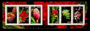 FRENCH POLYNESIA Sc 1073 NH BOOKLET OF 2012 - FLOWERS - Picture 1 of 1