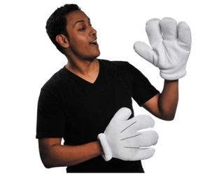 Oversized Cartoon Hands - Plush - Cosplay Costume Accessory - One Size - Picture 1 of 2