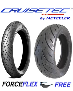 METZELER CRUISETEC 120/70R19 & 240/40R18 TIRE SET HARLEY V-ROD NIGHT SPECIAL - Picture 1 of 2