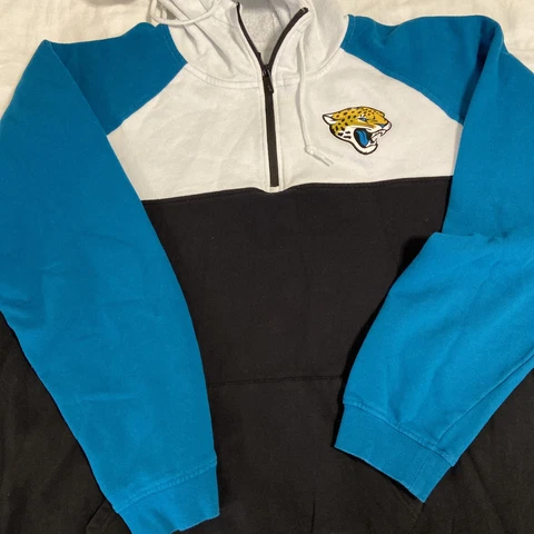 Jacksonville Jaguars Pullover Sweater Adult 2XL Football Hoodie Mens Cover
