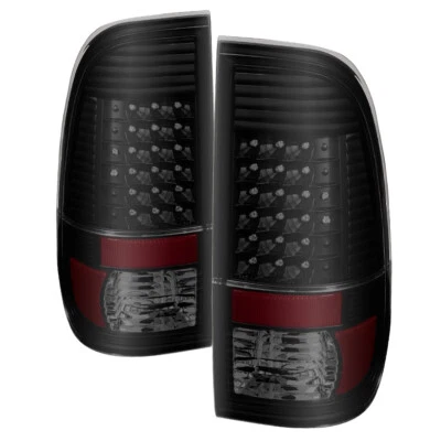 Juego de pares de luces traseras LED de humo negras para Ford 97-03 F150 99-07 F250 F350 Super Duty Foto 1 de 4