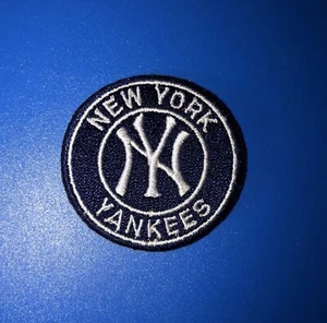 New York Yankees Iron On Logo Patch 1.5” - Picture 1 of 2