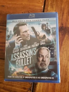 Assassins Bullet Blu Ray DVD Combo Pack NEW SEALED Slater Donald Sutherland - Bild 1 von 2