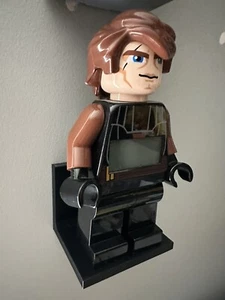 Lego Alarm Clock Wall Mount 3d Print - Picture 1 of 5