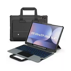 Nillkin for Samsung Galaxy Tab S10 Ultra Detachable Keyboard Case with 7 Back... - Picture 1 of 9