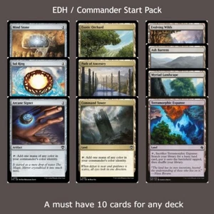 Commander Staples [Starter Pack] - MTG EDH Sol Ring Command Tower Arcane Signet - Picture 1 of 11