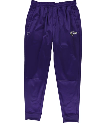 MSX Mens Baltimore Ravens Athletic Jogger Pants, Purple, Large Cover