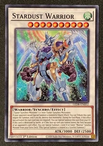 Stardust Warrior | LED8-EN052 | Común | 1a Edición | Synchro Storm | YuGiOh - Imagen 1 de 3