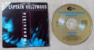 CAPTAIN HOLLYWOOD PROJECT "IMPOSSIBLE" 1993 CD SINGLE 2T ATOLL MUSIC 190 502-2 - Imagen 1 de 2