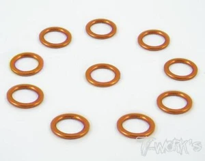 10PCS T-Work's 4mm Bore Washer 0.5MM DIY Parts for RC Truck Crawler Car Model - Picture 1 of 1
