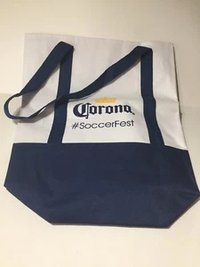 Corona Beer Mexico Beach Backpack Travel Tote Bag SoccerFest - Picture 1 of 5