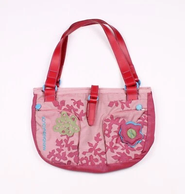 Vintage Mandarina Duck Y2K Kidcore Applique Pink Shoulder Bag OS - Image 1 of 4