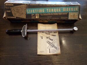 Vintage 1960's Sturtevant Co. Torque Wrench 1/2" Drive
